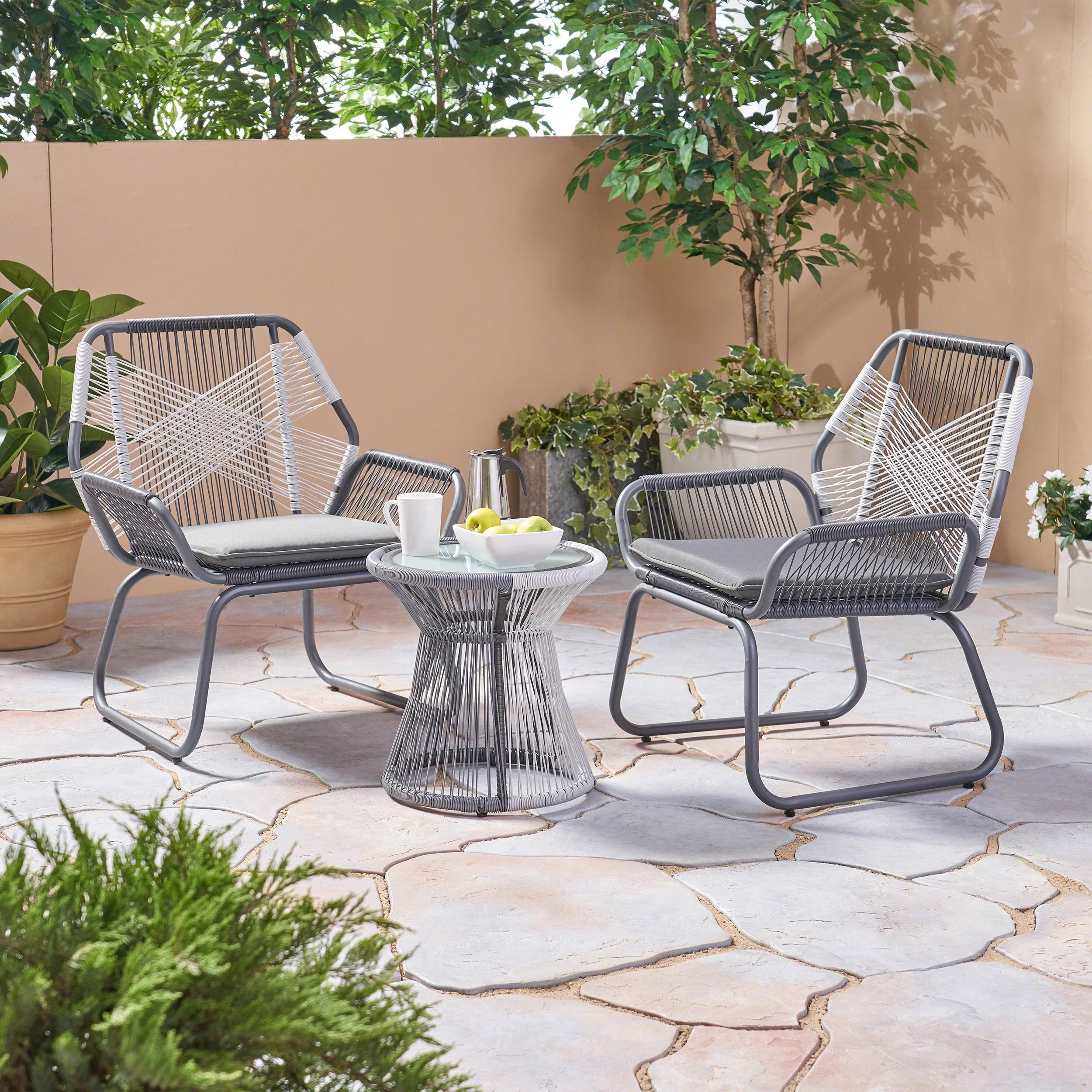 Milan 3PC Chat Set