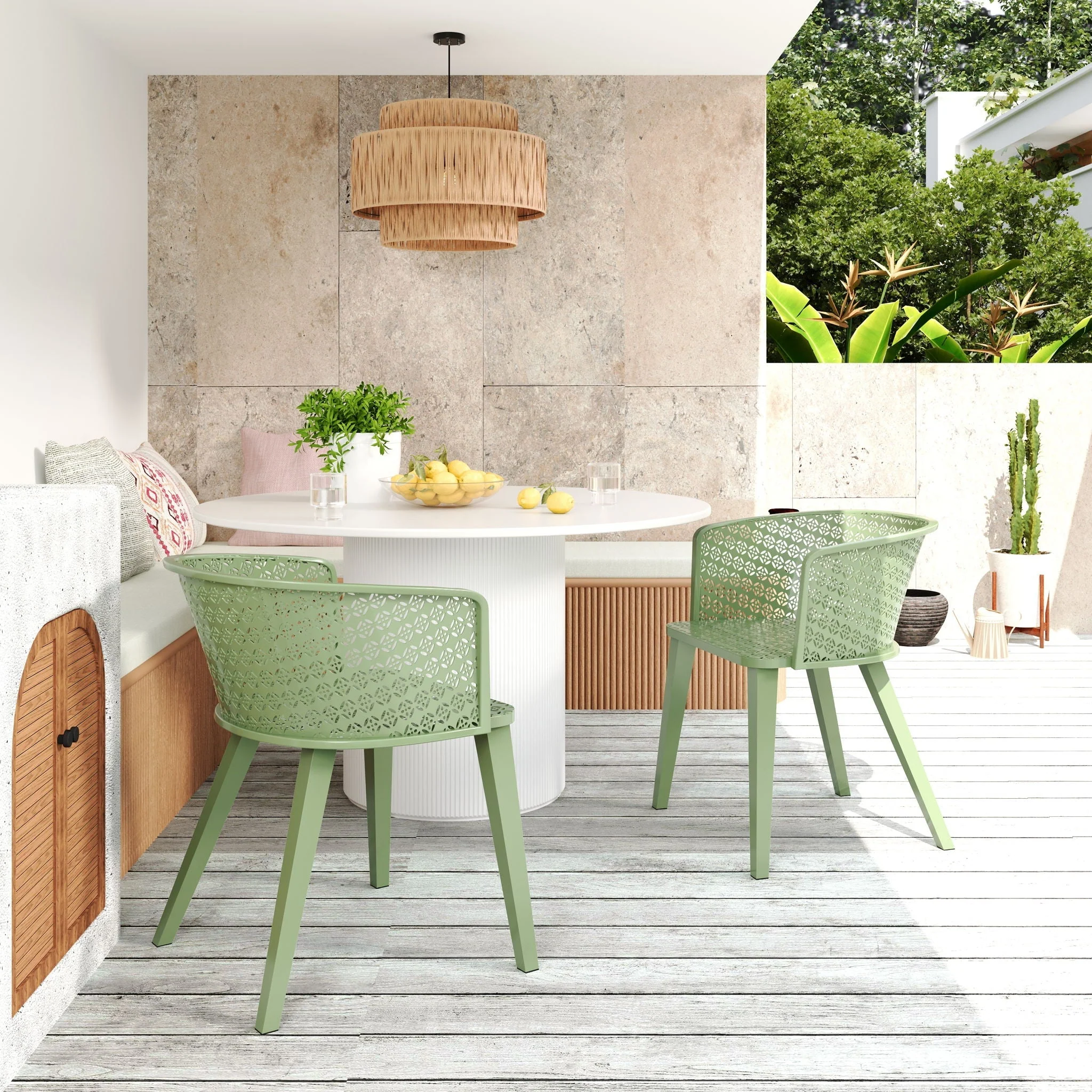 Milan - Outdoor Dining Chair (Set of 2) - Image 5