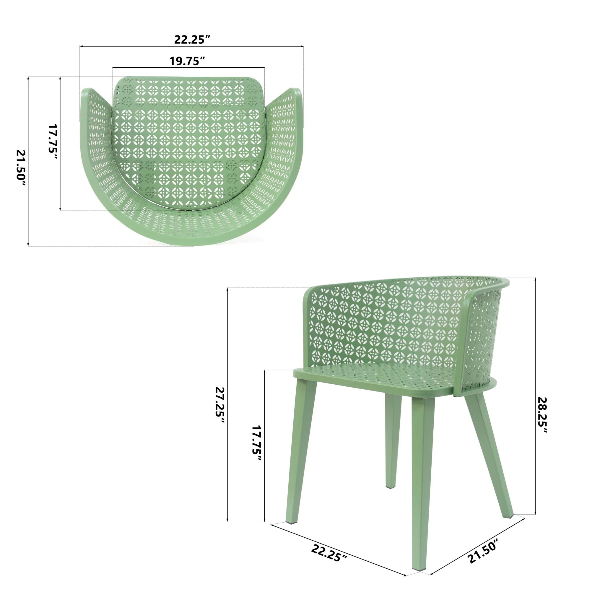 Milan - Outdoor Dining Chair (Set of 2) - Image 7