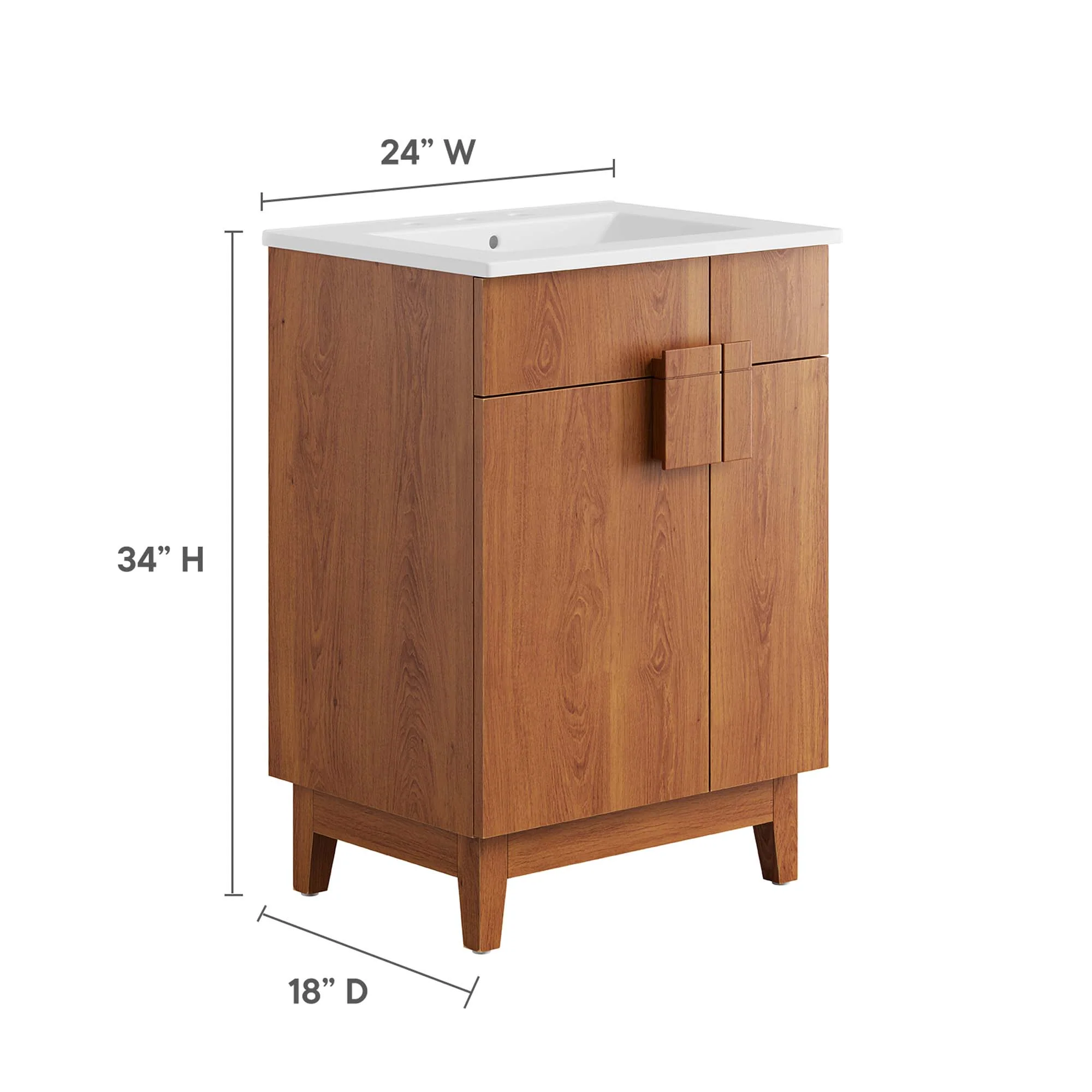 Miles 24" Bathroom Vanity by Modway - Image 2