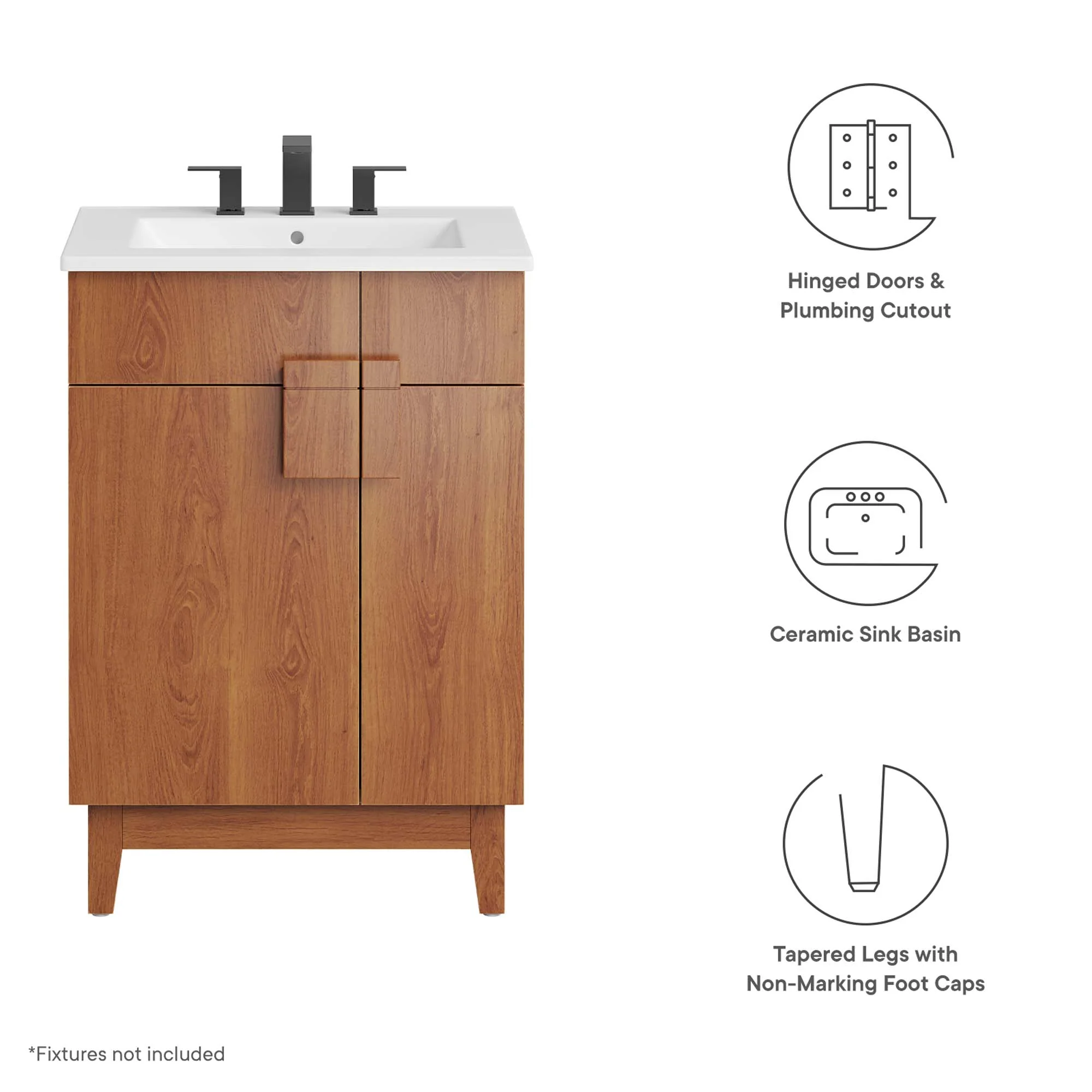 Miles 24" Bathroom Vanity by Modway - Image 3
