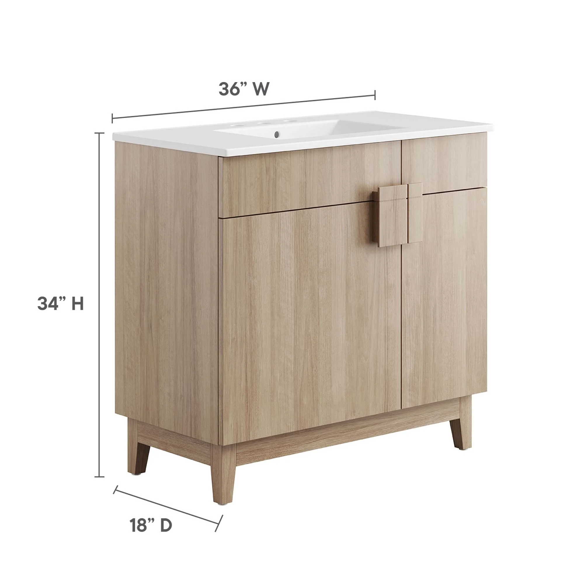 Miles 36" Bathroom Vanity by Modway - Image 16