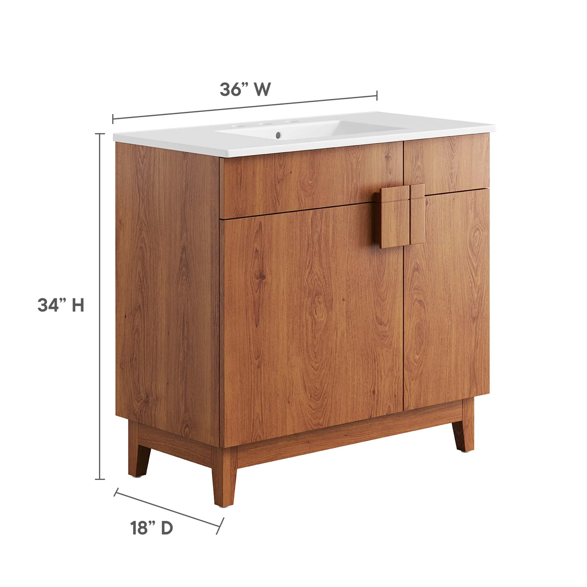 Miles 36" Bathroom Vanity by Modway - Image 3