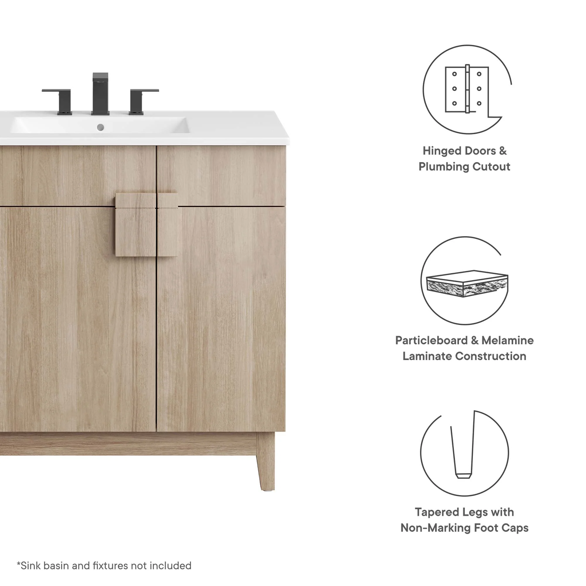 Miles 36" Bathroom Vanity Cabinet by Modway - Image 18