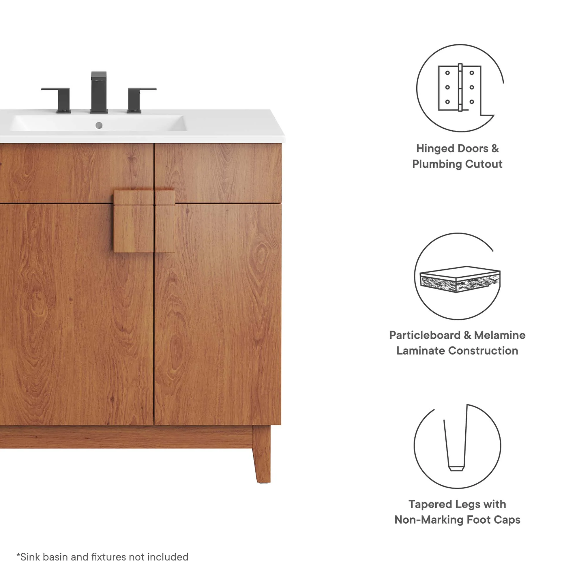 Miles 36" Bathroom Vanity Cabinet by Modway - Image 2