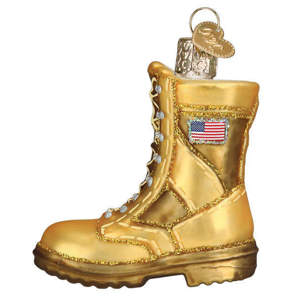 Military Boot Ornament - Image 3