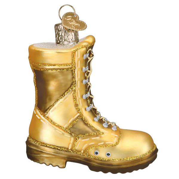Military Boot Ornament - Image 4