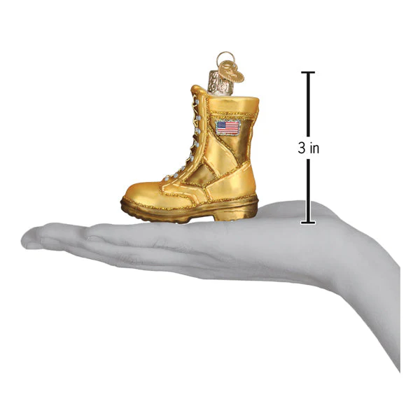 Military Boot Ornament - Image 6