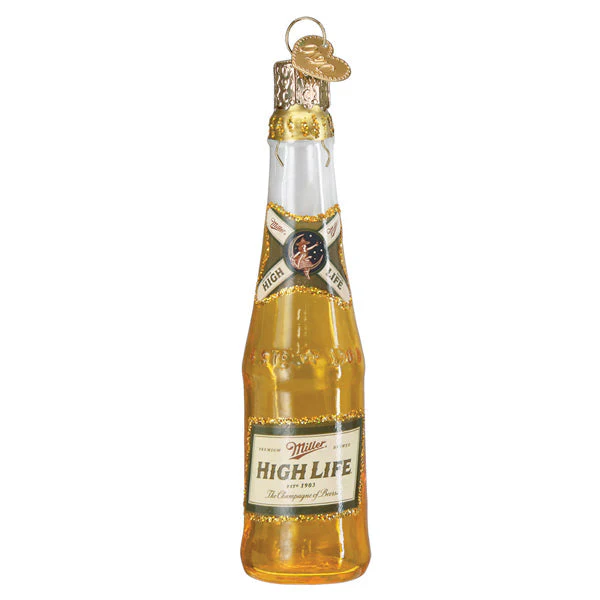 Miller High Life Bottle Ornament - Image 3