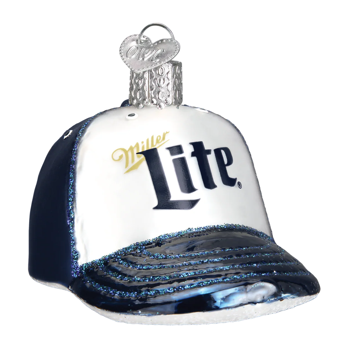 Miller Lite Baseball Cap Ornament - Image 3