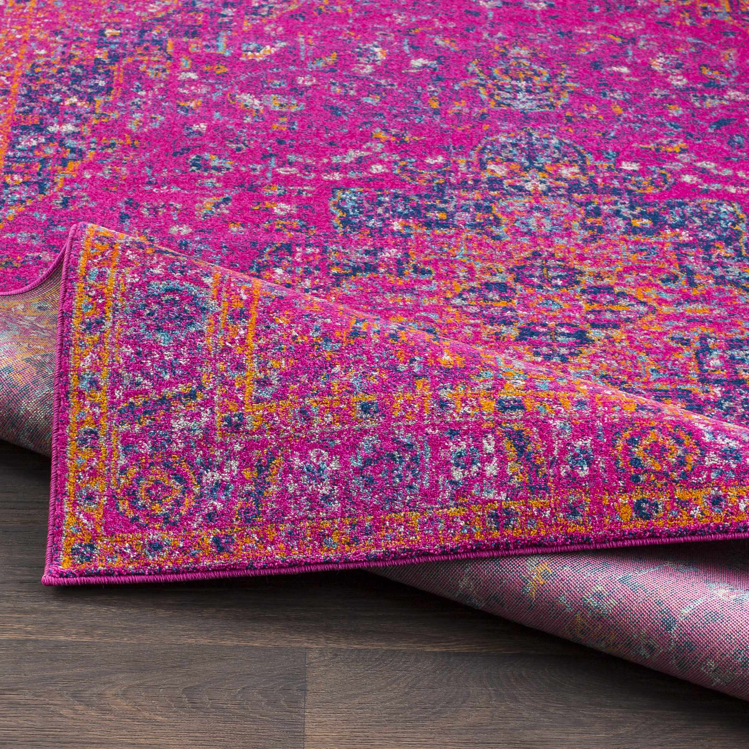 Milliken Magenta Area Rug - Image 11