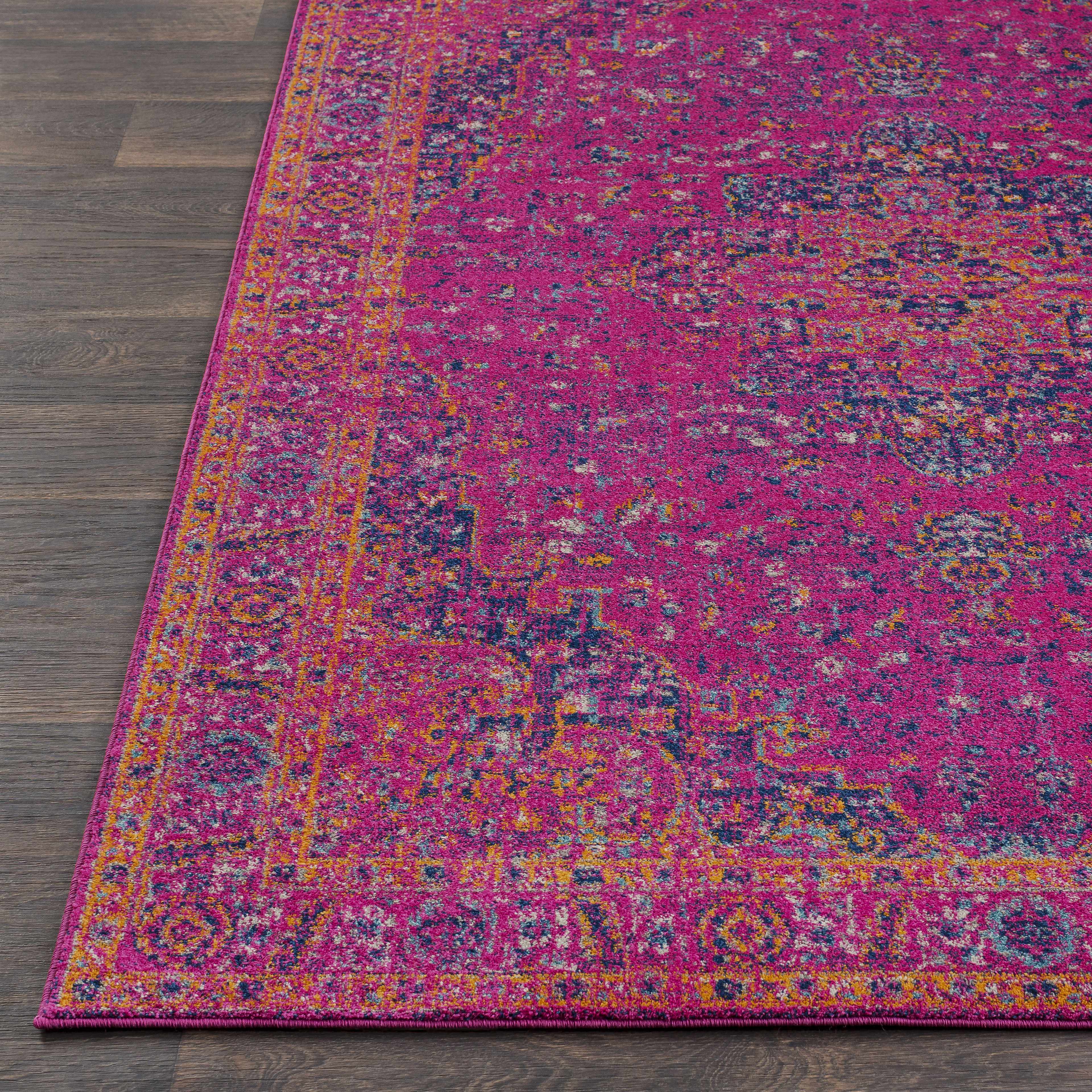 Milliken Magenta Area Rug - Image 13