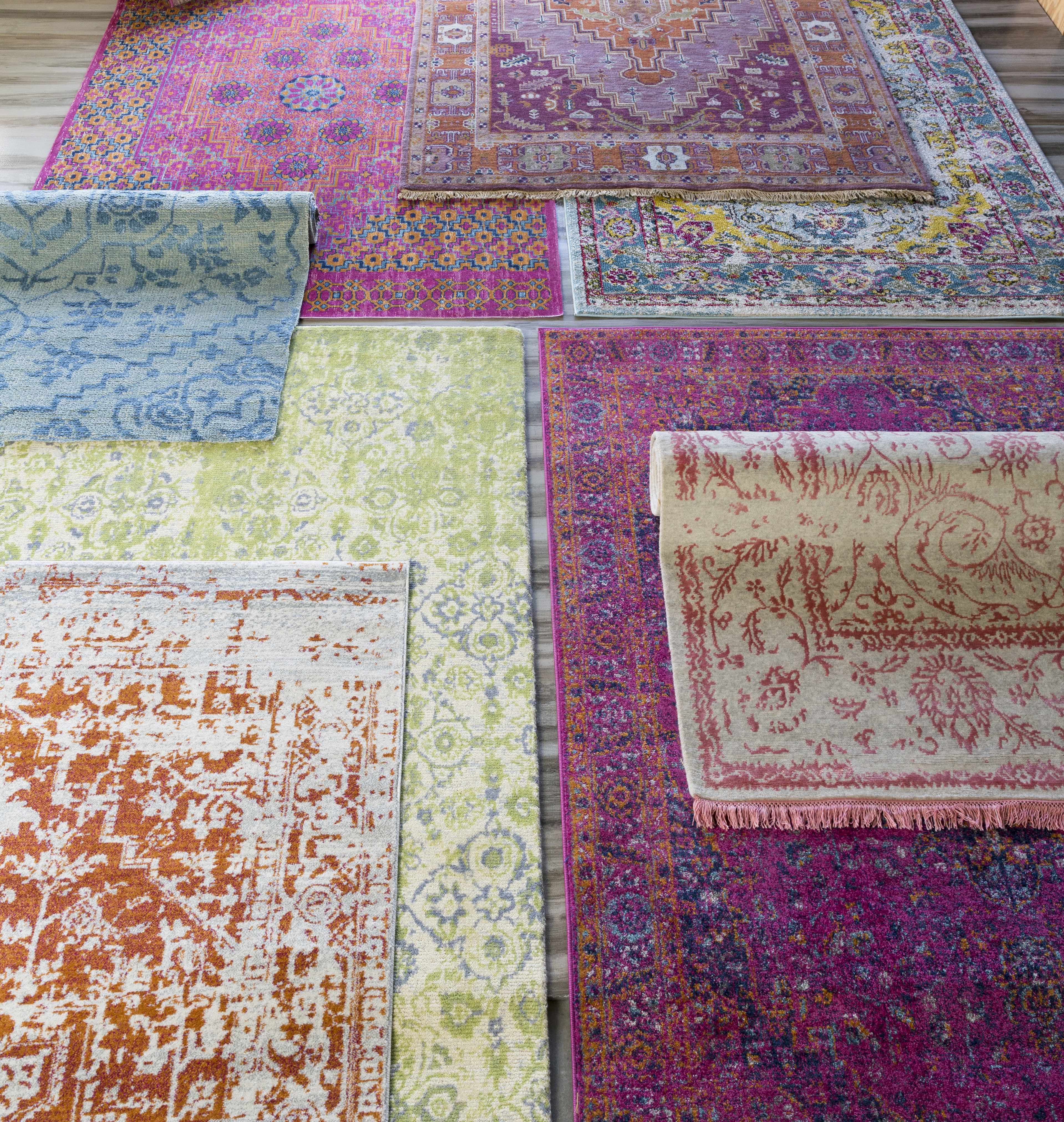 Milliken Magenta Area Rug - Image 7