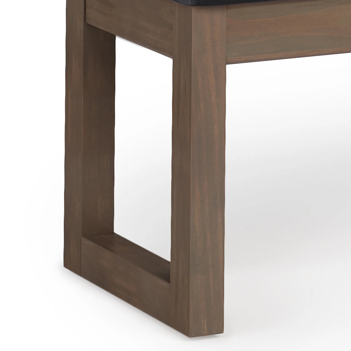 Milltown Large Ottoman Bench - Midnight Black - Image 5