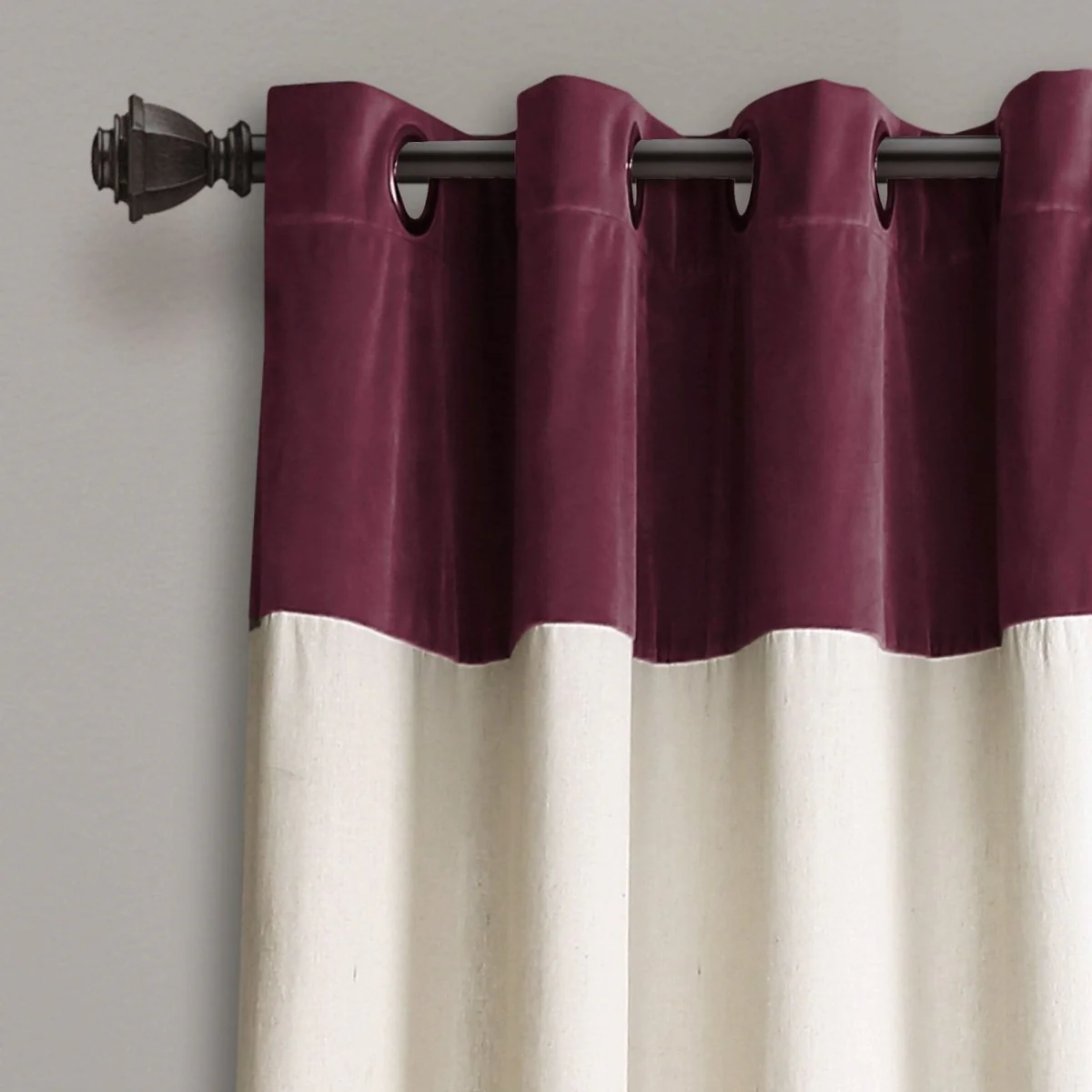 Milo Linen Window Curtain Panel Set - Image 7