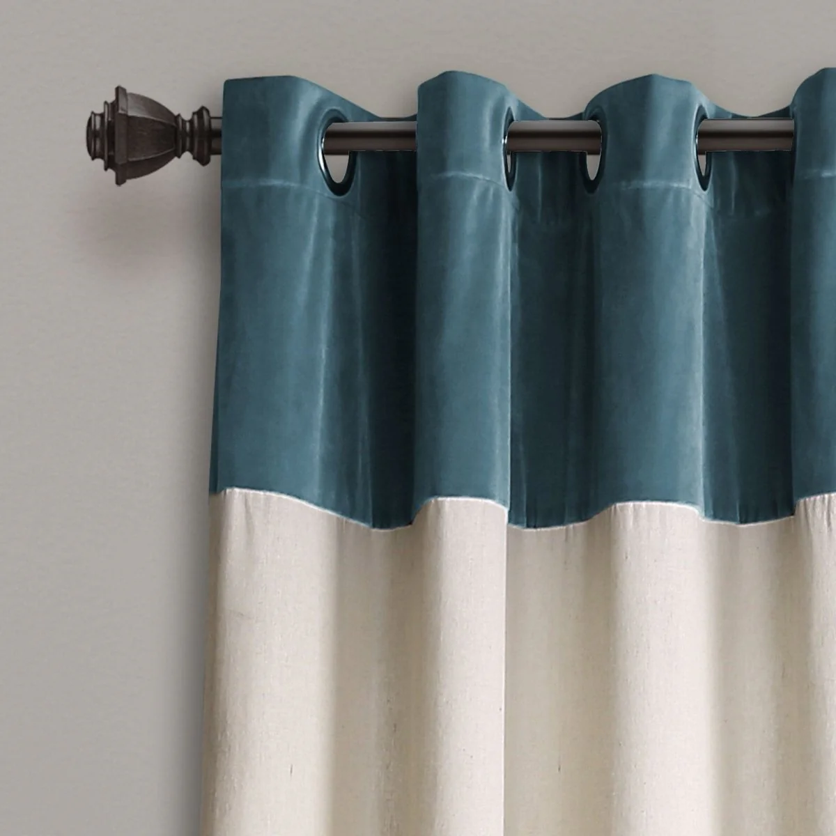 Milo Linen Window Curtain Panel Set - Image 8