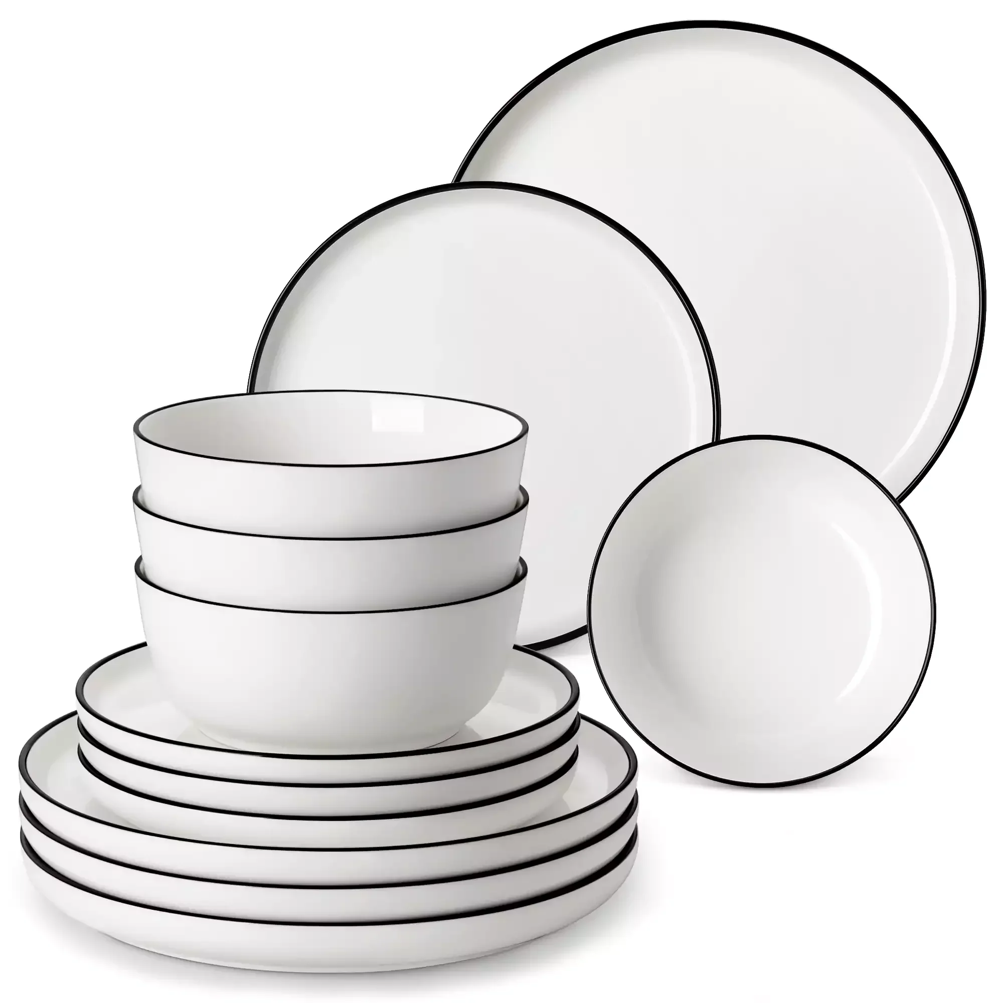 Mina 12 Piece Dinnerware Set - Image 15