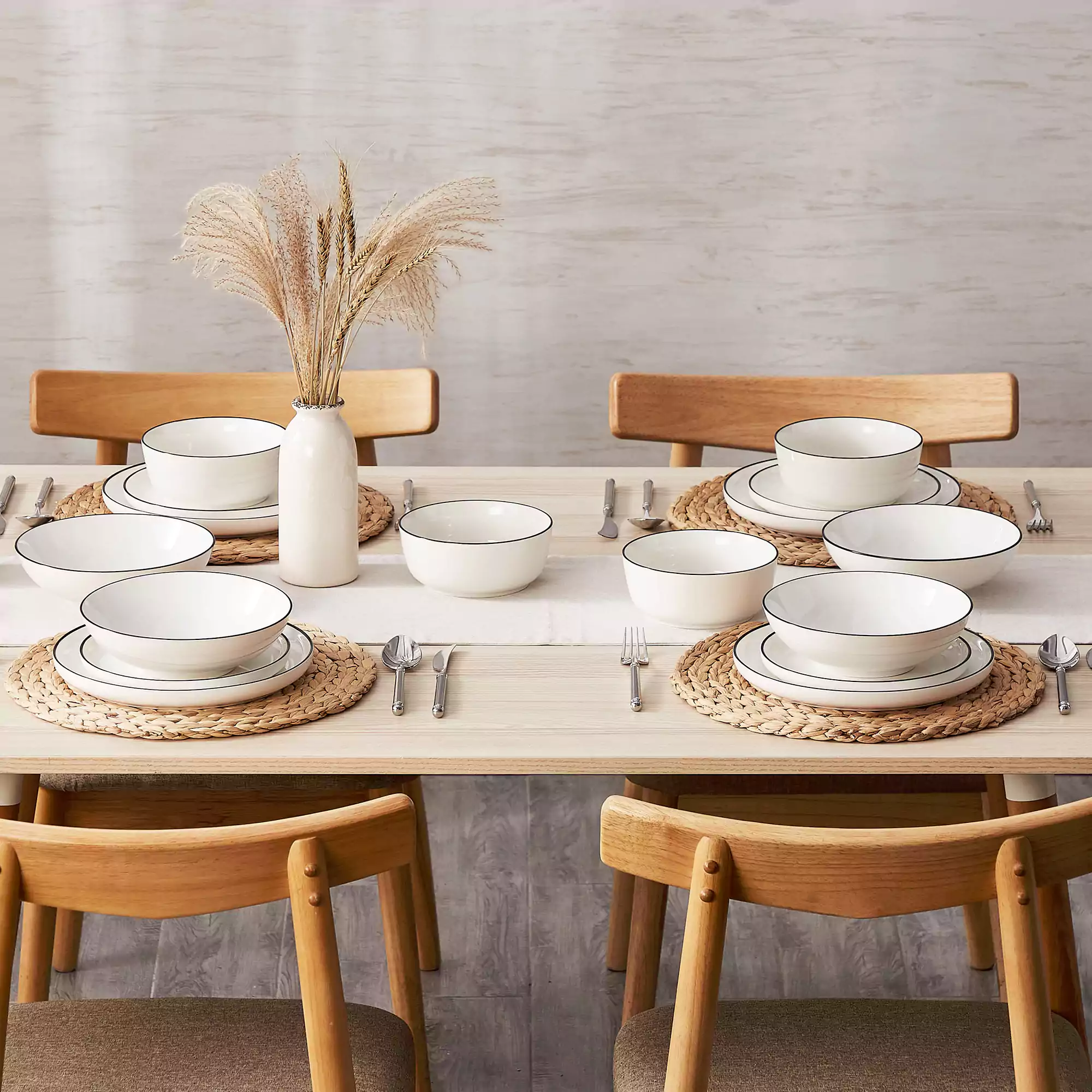 Mina 12 Piece Dinnerware Set - Image 17