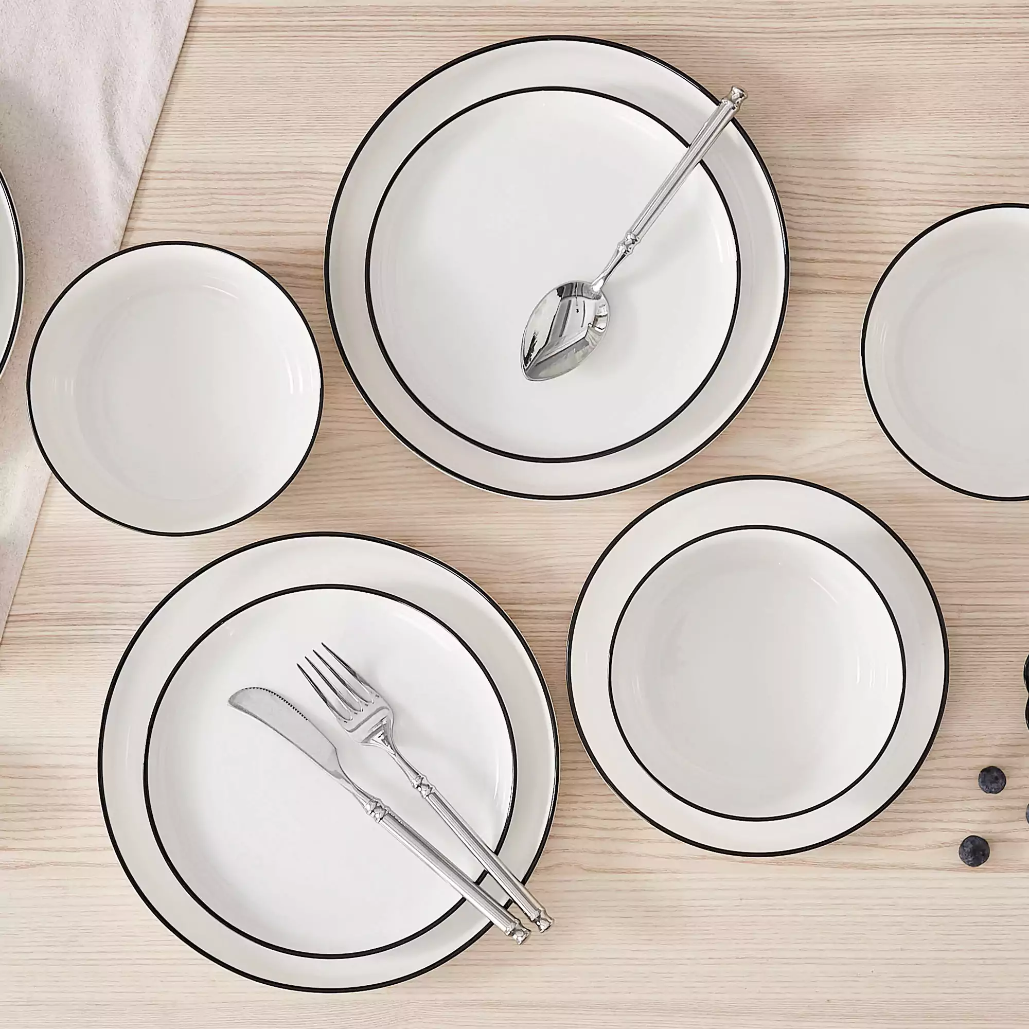Mina 12 Piece Dinnerware Set - Image 19
