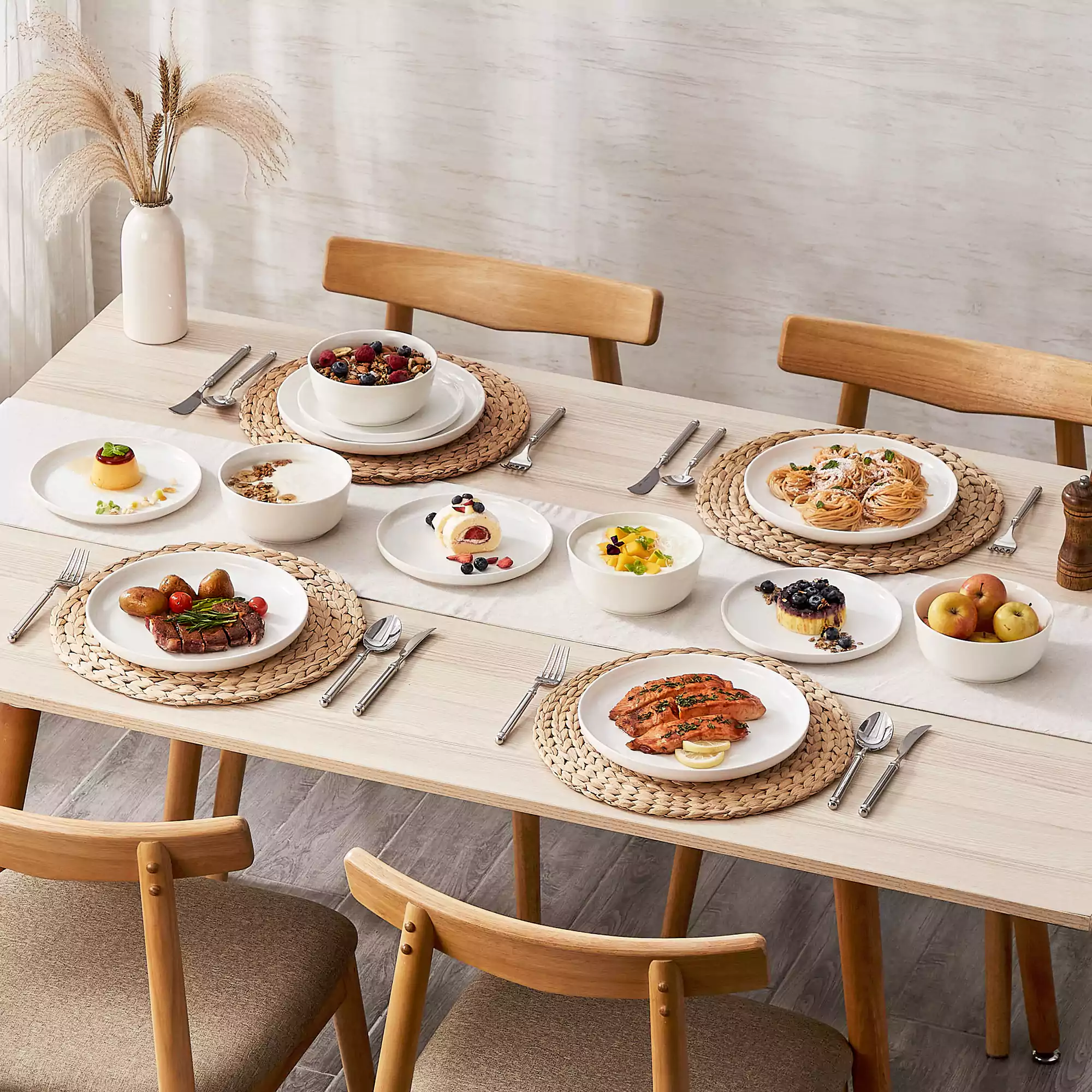 Mina 12 Piece Dinnerware Set - Image 6