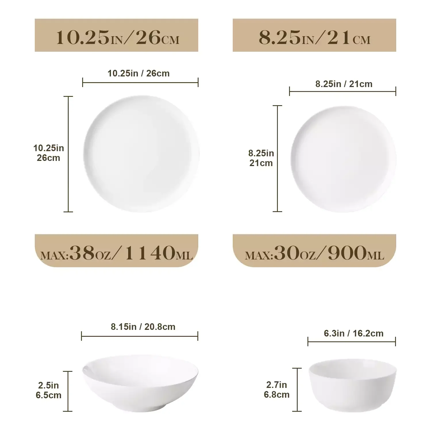 Mina 16 Piece Dinnerware Set - Image 16