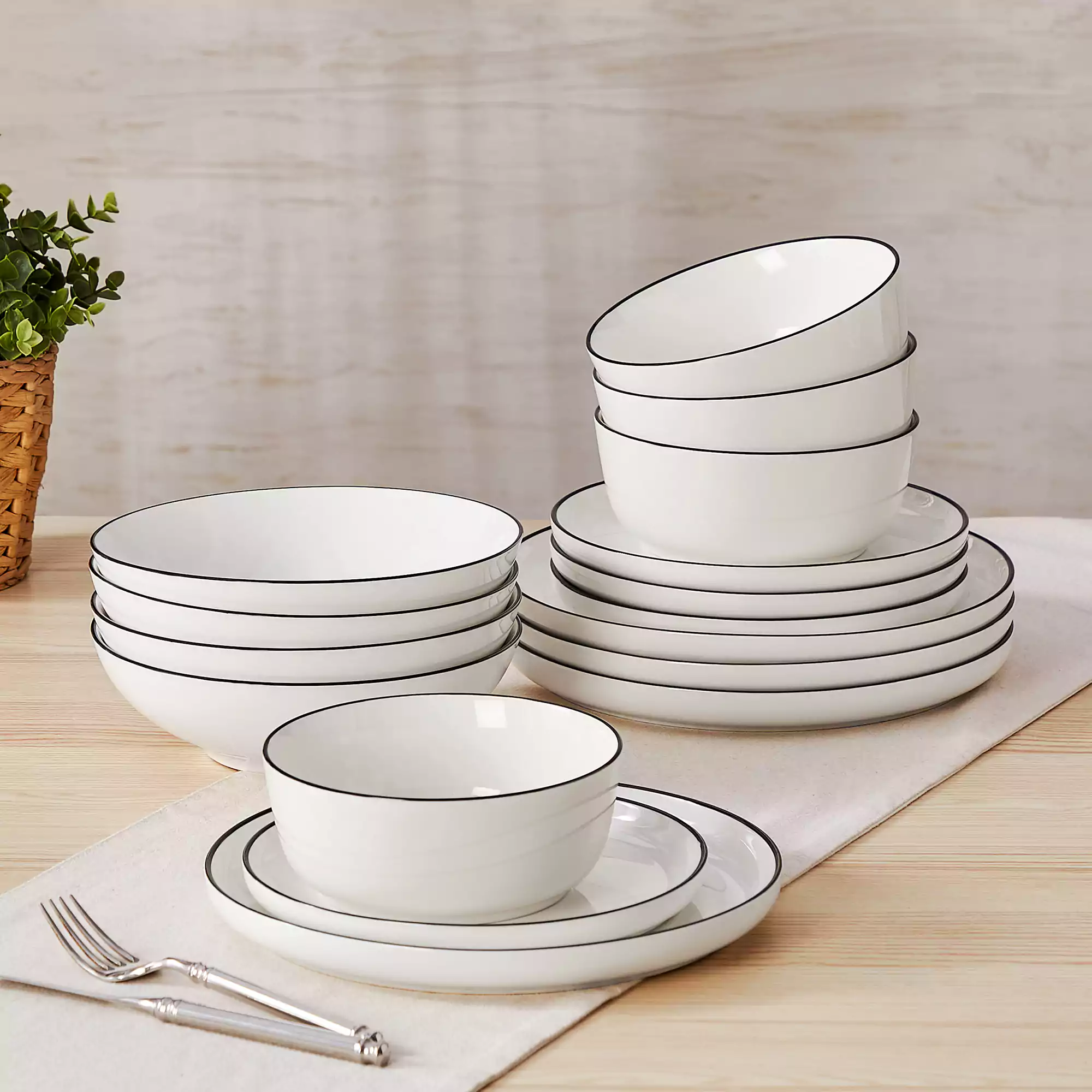 Mina 16 Piece Dinnerware Set - Image 18