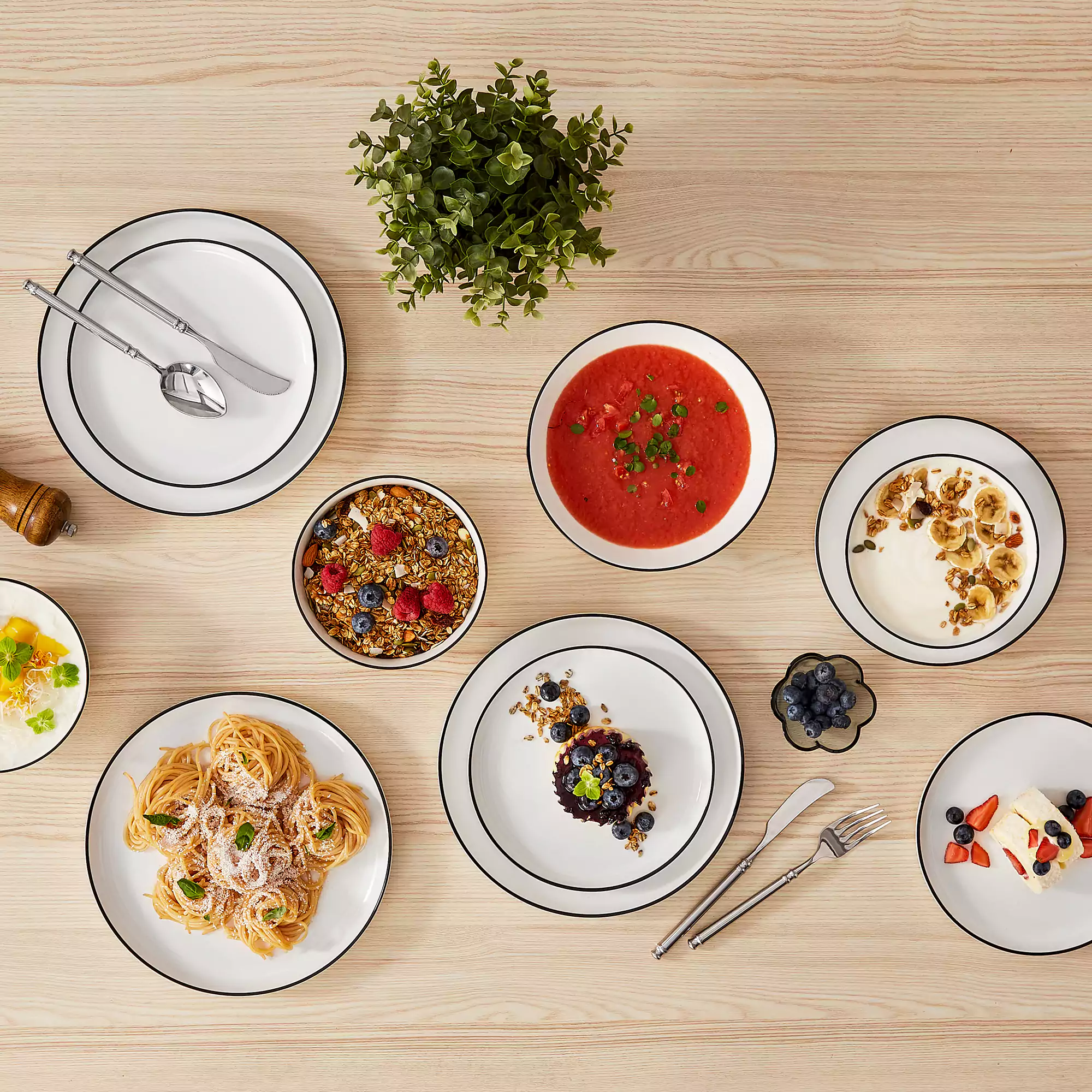 Mina 16 Piece Dinnerware Set - Image 24
