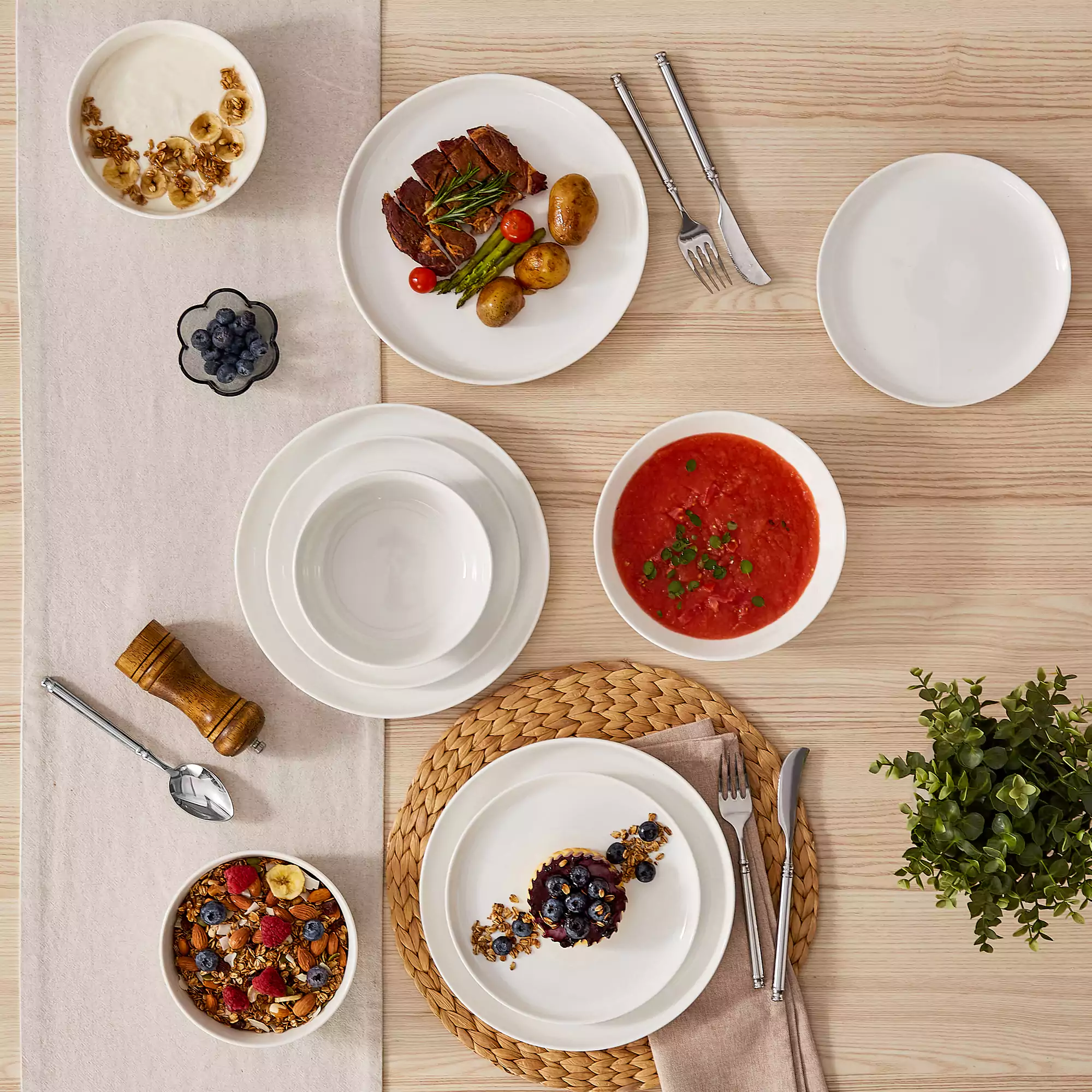 Mina 16 Piece Dinnerware Set - Image 9