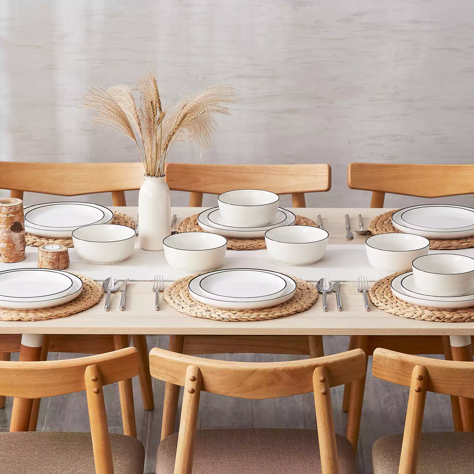 Mina 18 Piece Dinnerware Set - Image 19