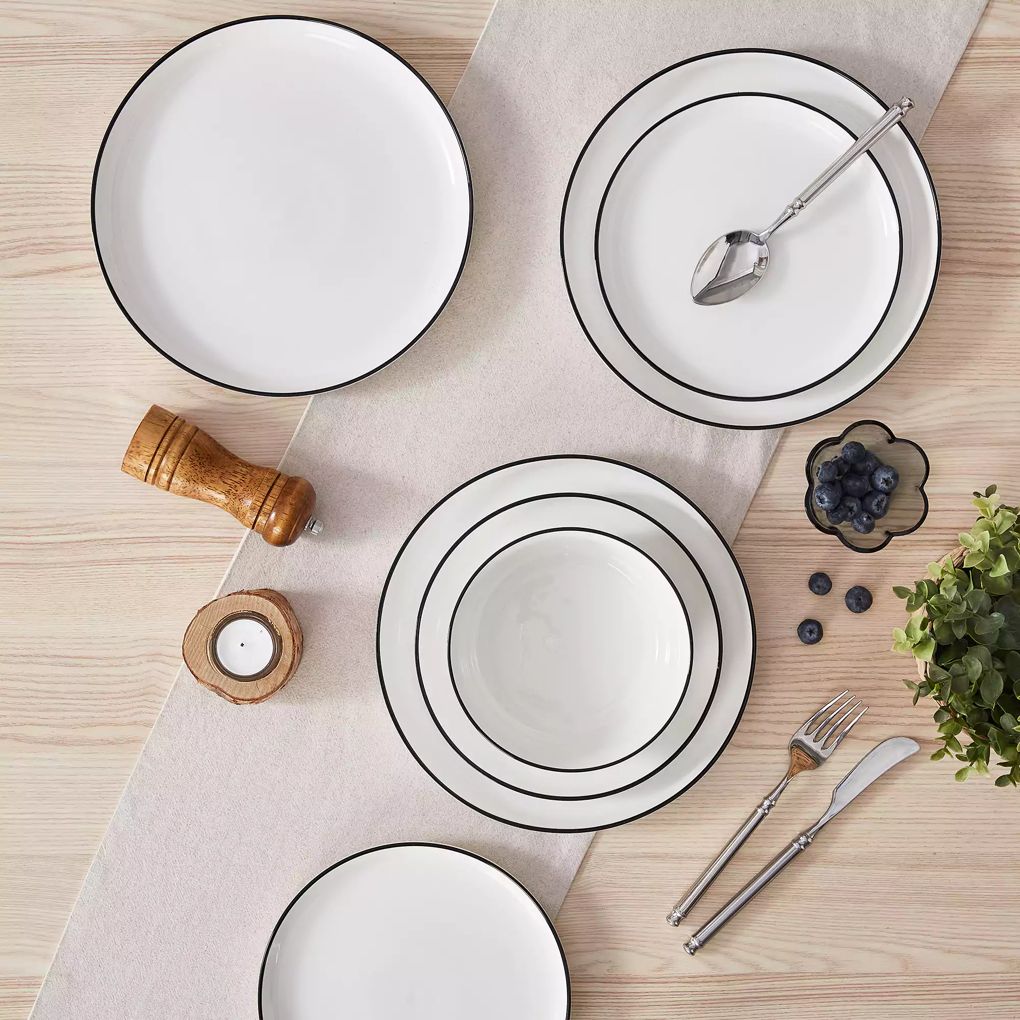 Mina 18 Piece Dinnerware Set - Image 21