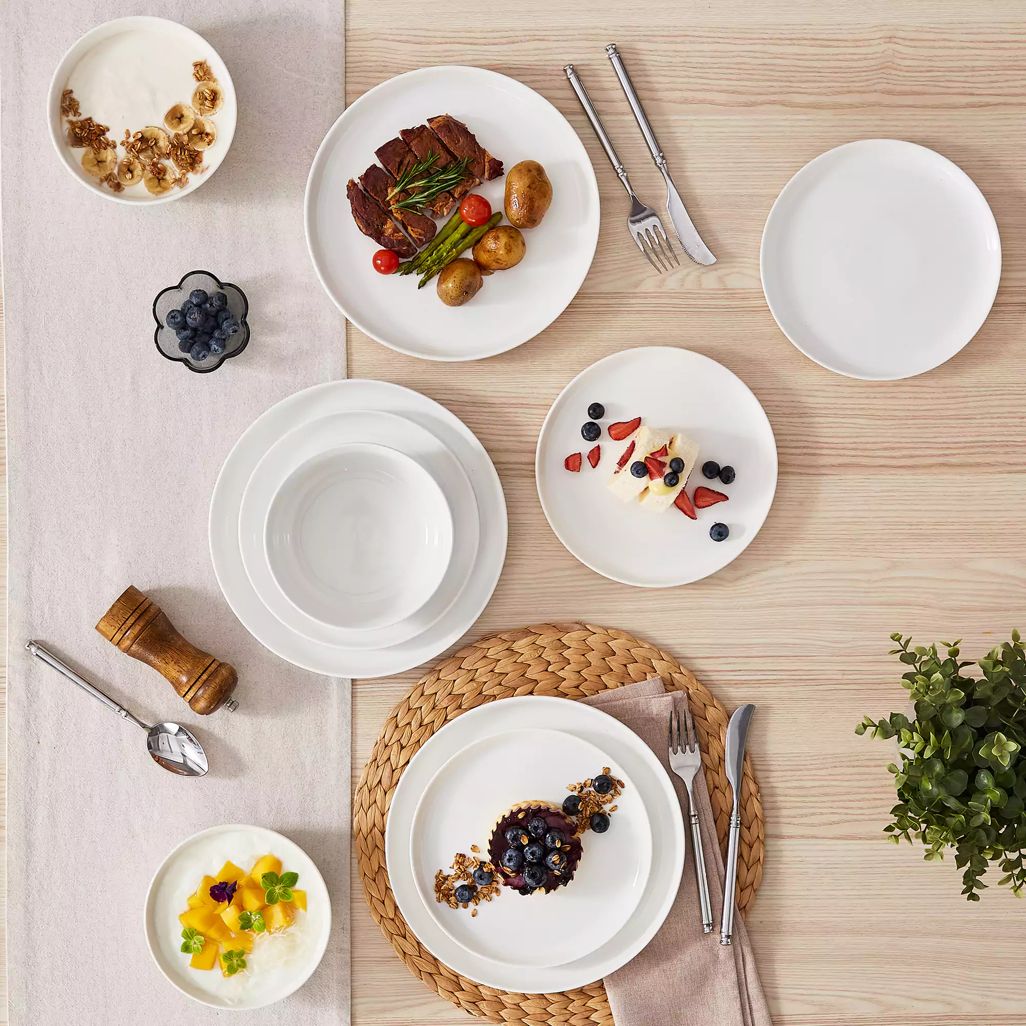 Mina 18 Piece Dinnerware Set - Image 8