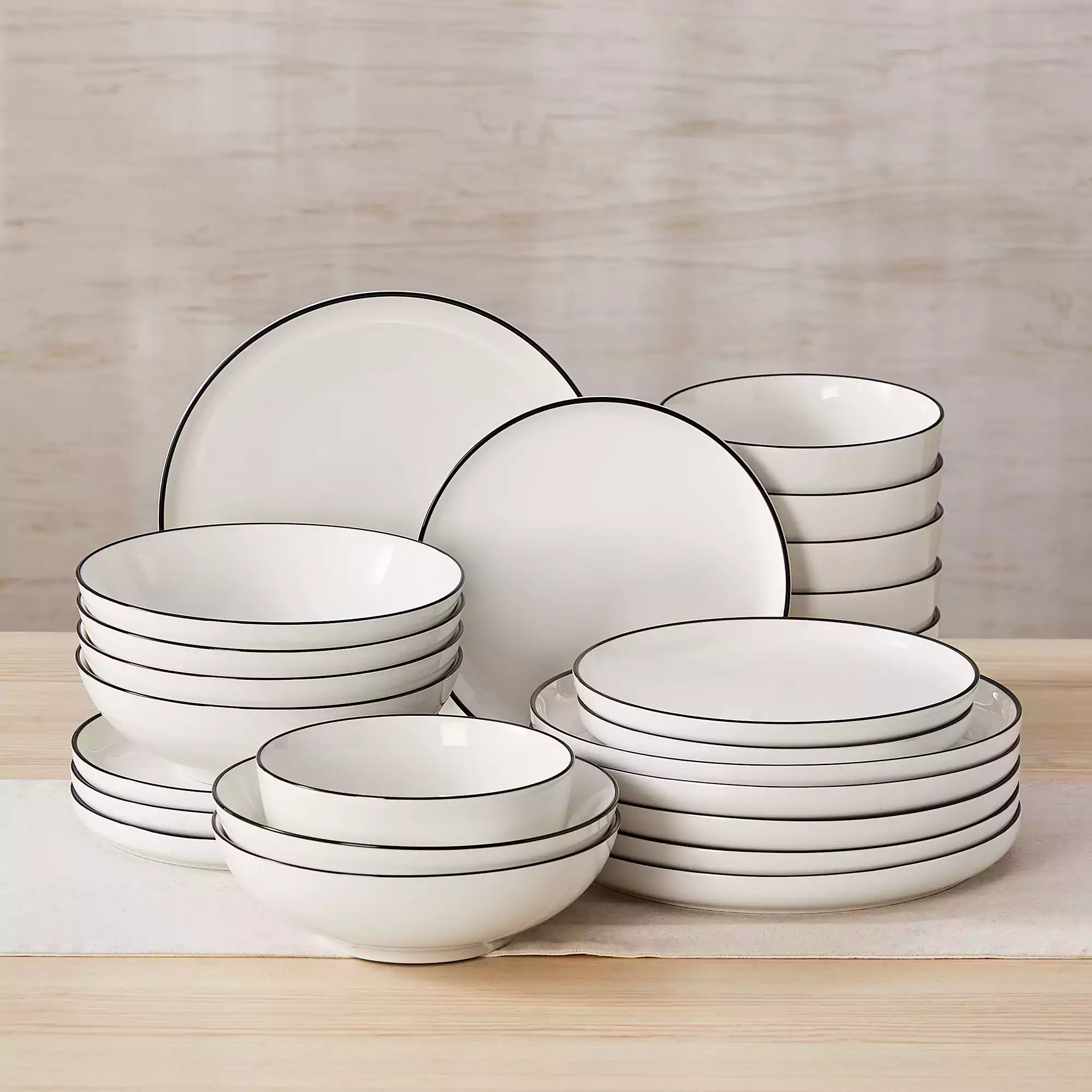 Mina 24 Piece Dinnerware Set - Image 17