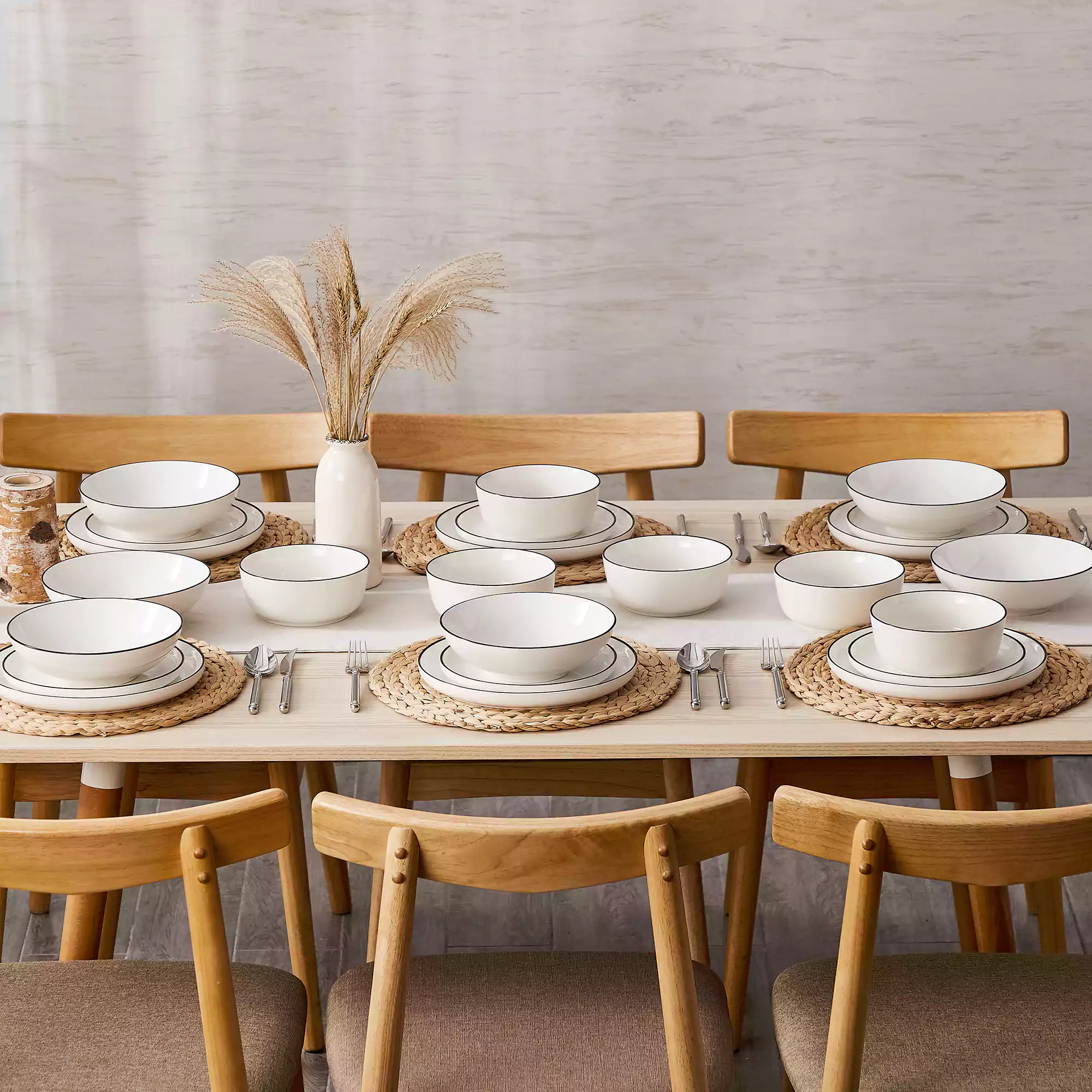 Mina 24 Piece Dinnerware Set - Image 18