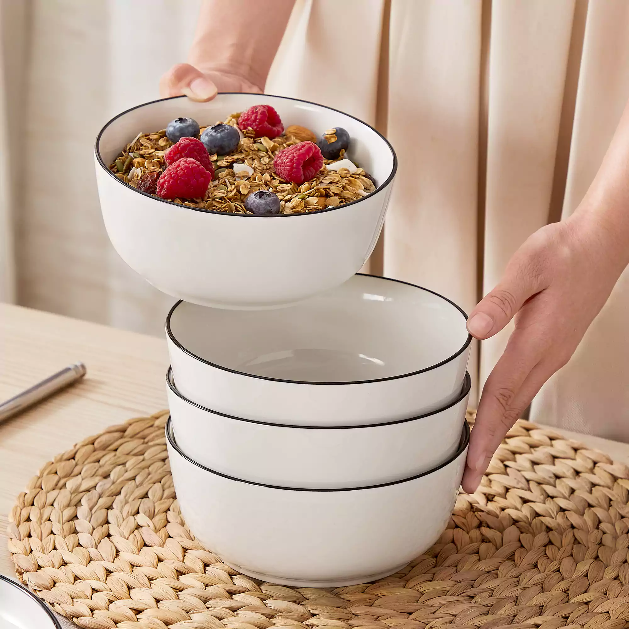 Mina 24 Piece Dinnerware Set - Image 24