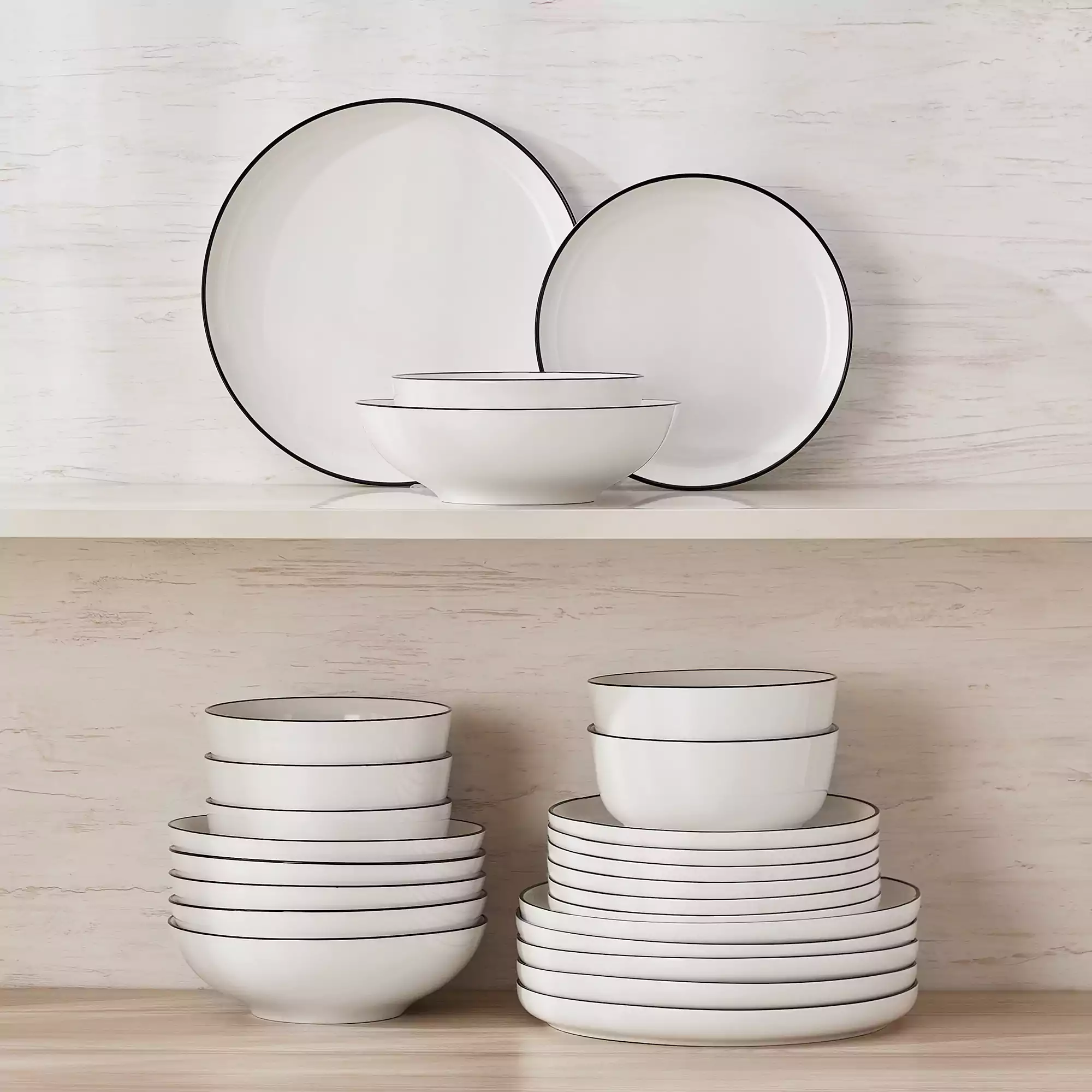 Mina 24 Piece Dinnerware Set - Image 29