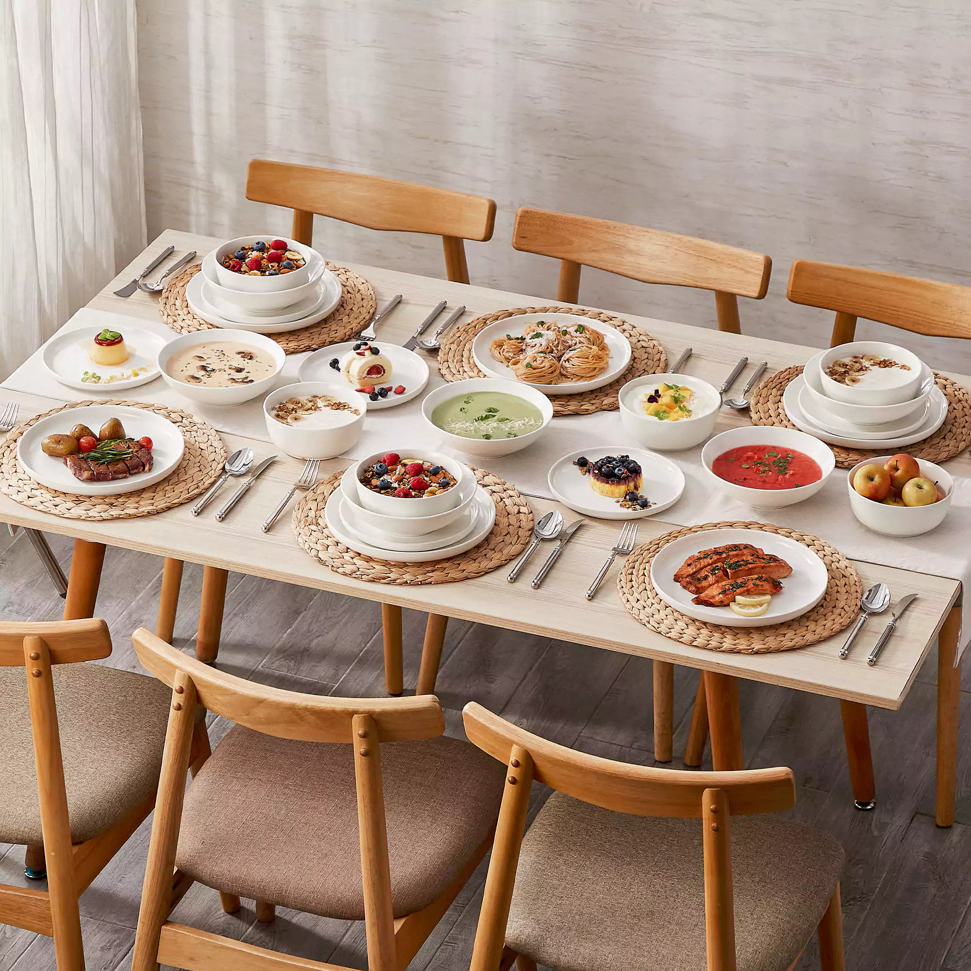Mina 24 Piece Dinnerware Set - Image 6