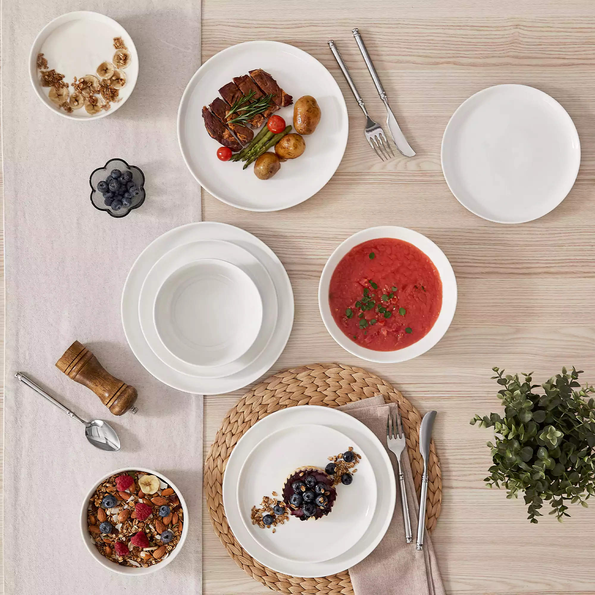 Mina 24 Piece Dinnerware Set - Image 7