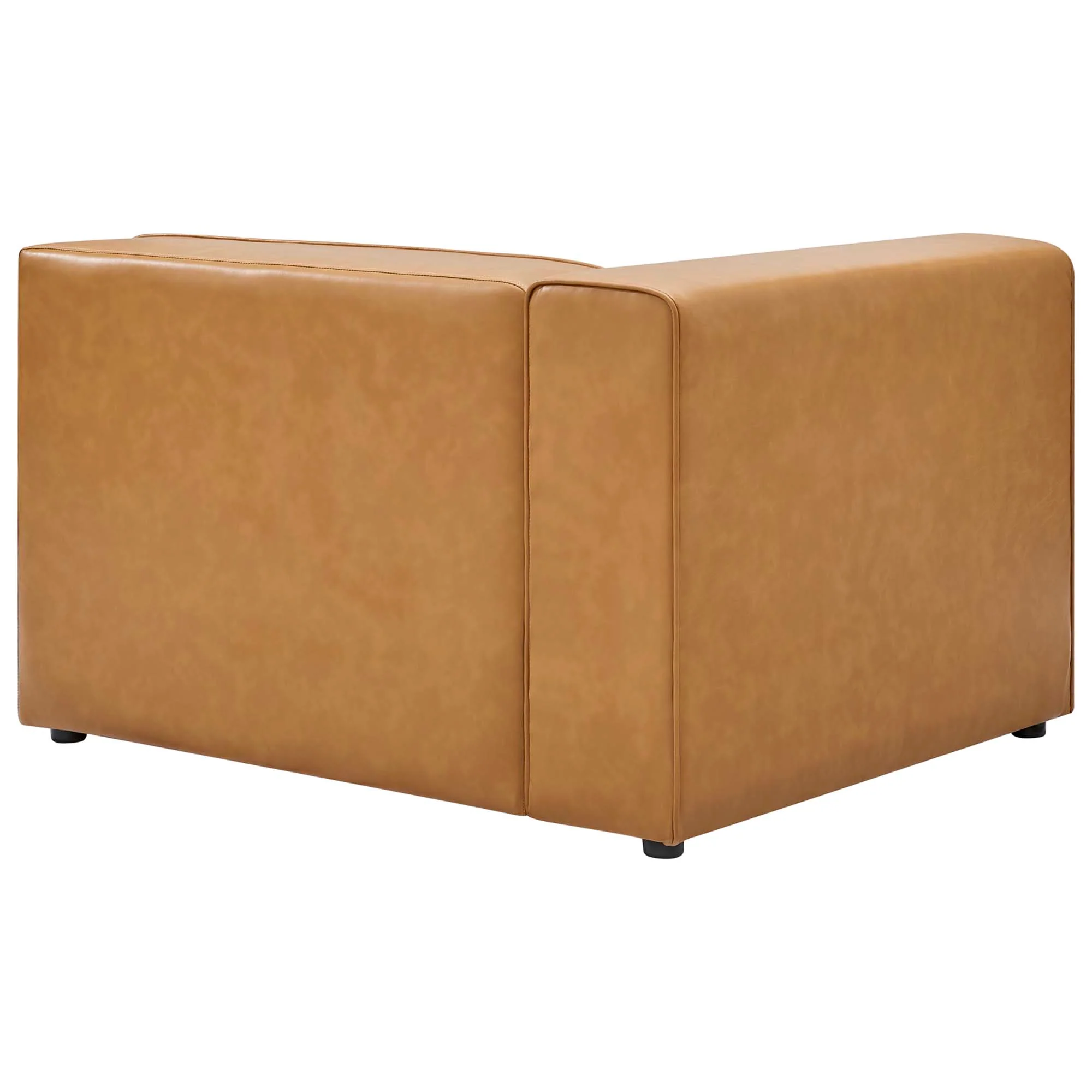 Mingle 2-Piece Vegan Leather Sectional Sofa Loveseat by Modway - Image 14