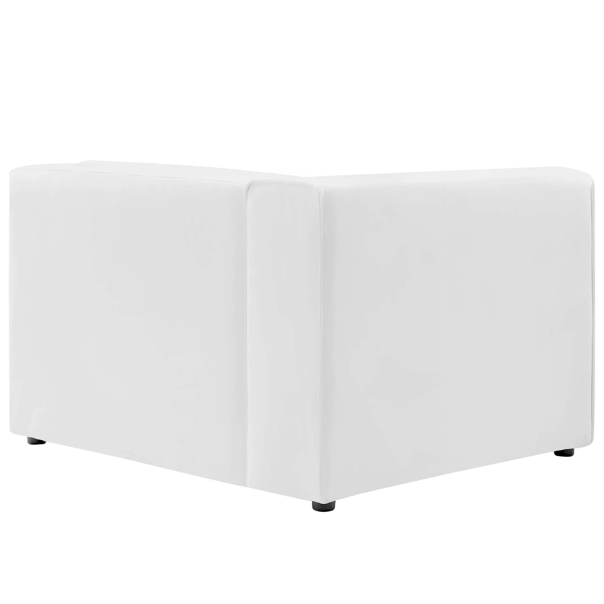Mingle 5-Piece Vegan Leather Sectional Sofa by Modway - Image 5