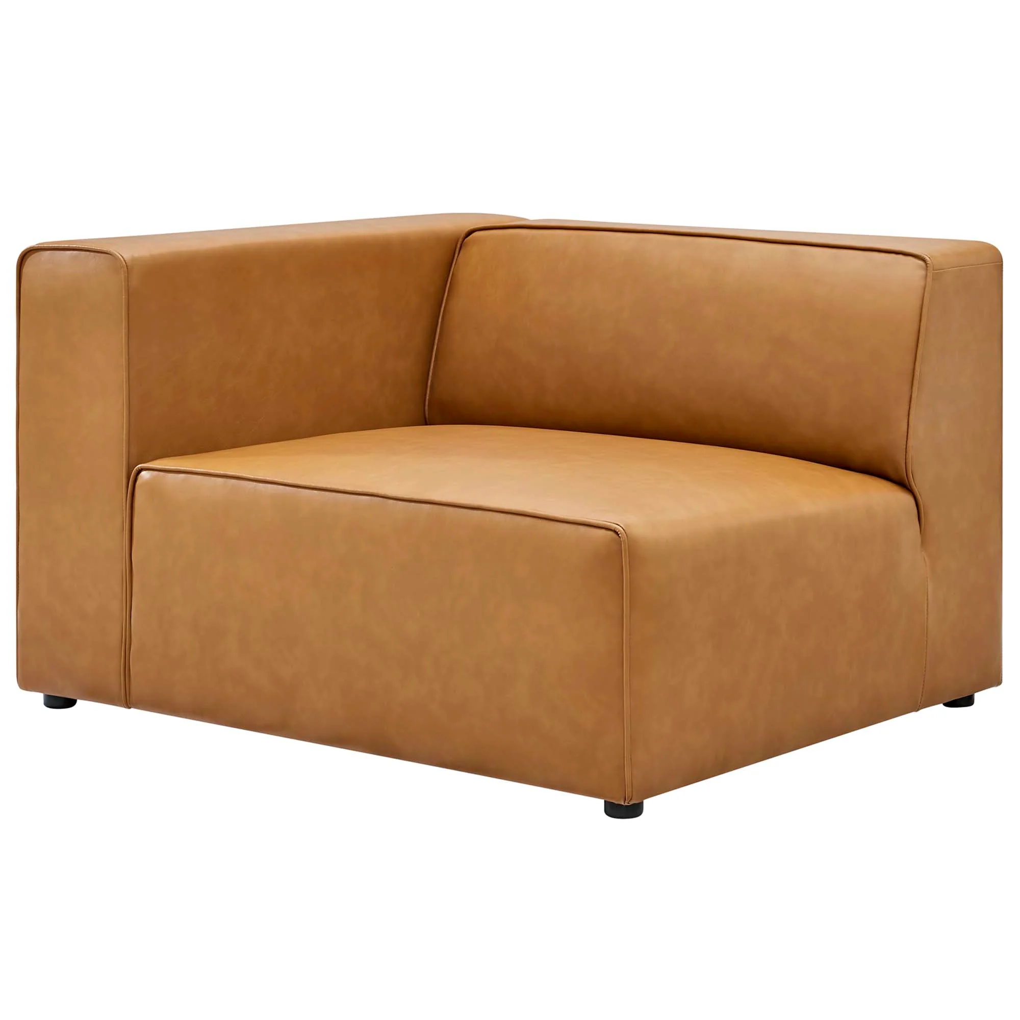 Mingle Vegan Leather Left-Arm Chair by Modway - Image 20
