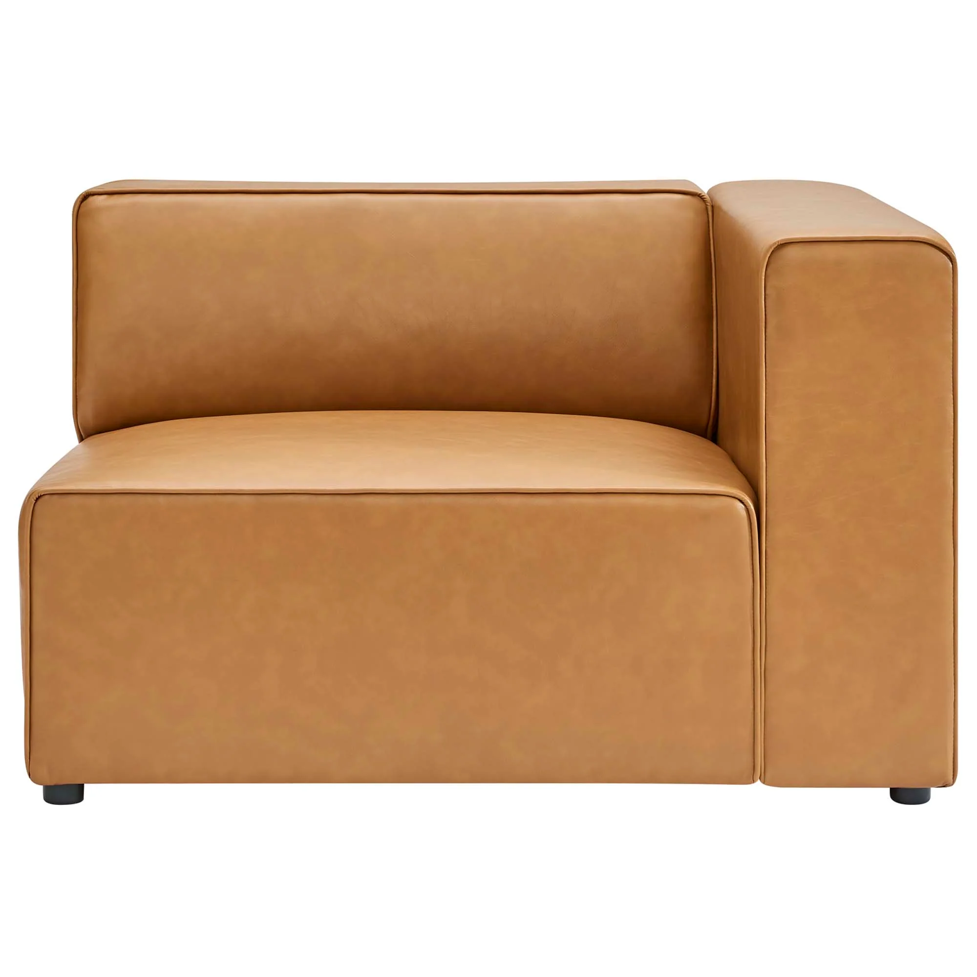 Mingle Vegan Leather Right-Arm Chair by Modway - Image 16