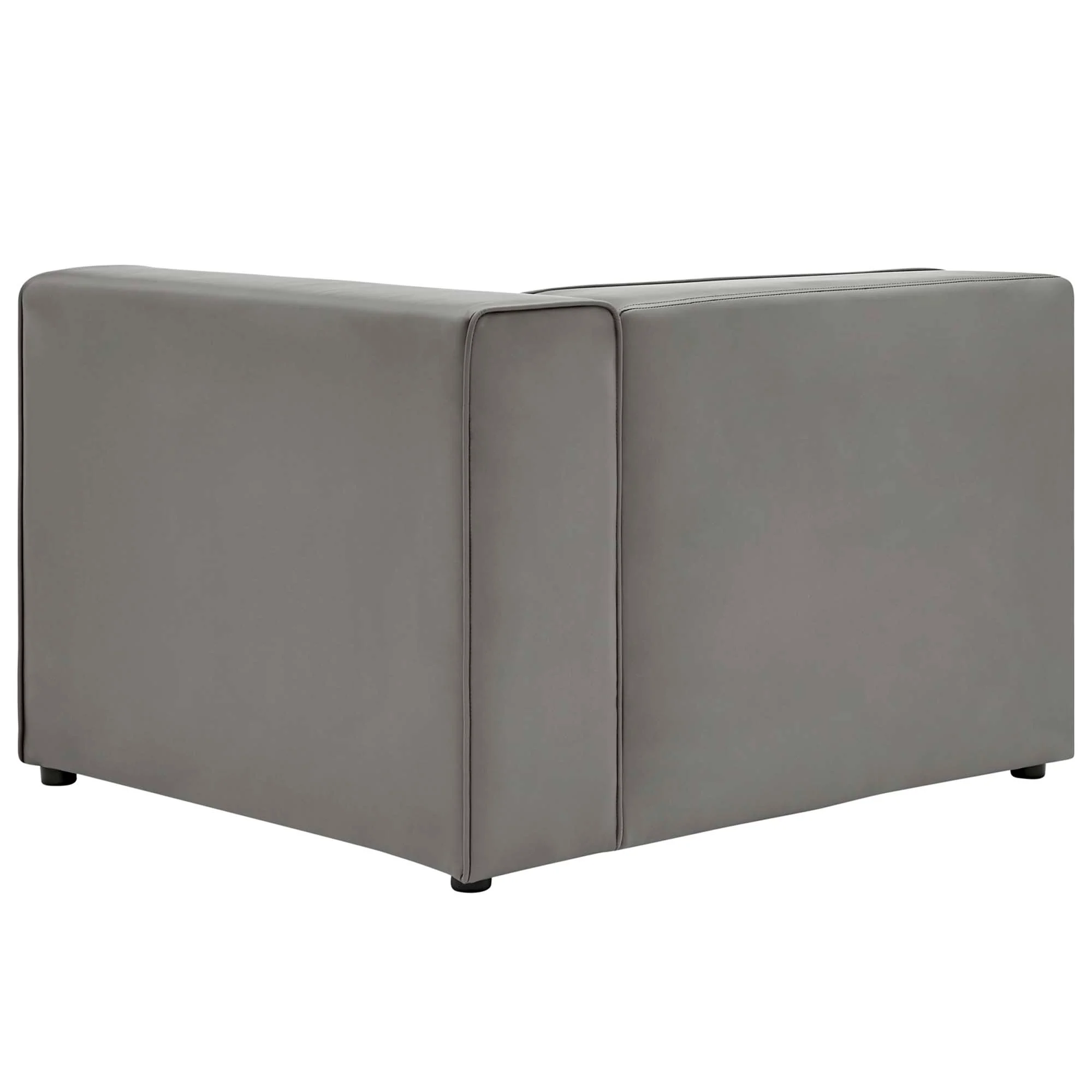 Mingle Vegan Leather Right-Arm Chair by Modway - Image 19