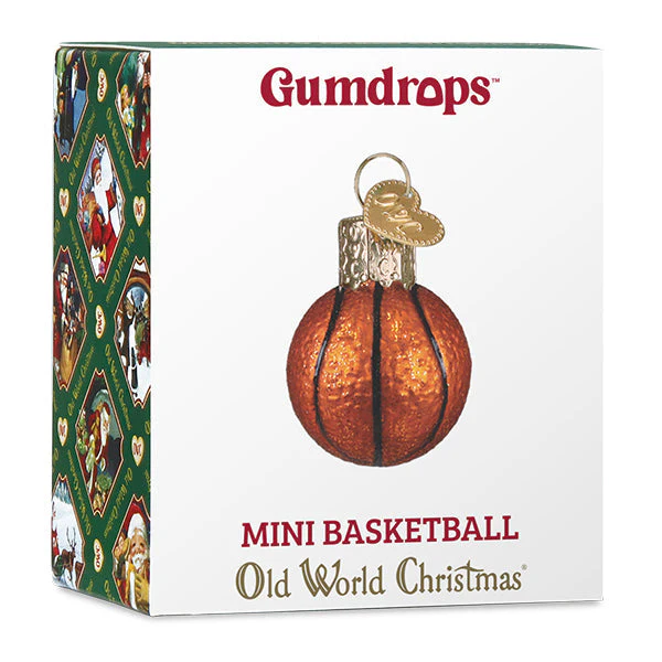 Mini Basketball Ornament - Image 6