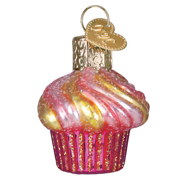 Mini Cupcake Ornament by Old World Christmas - Image 2