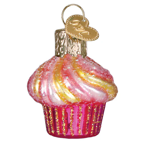 Mini Cupcake Ornament by Old World Christmas - Image 3