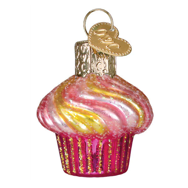 Mini Cupcake Ornament by Old World Christmas - Image 4