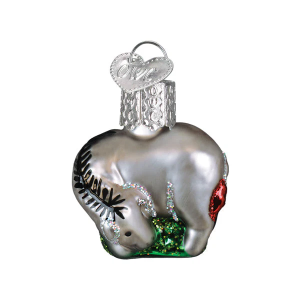 Mini Eeyore Ornament by Old World Christmas - Image 2