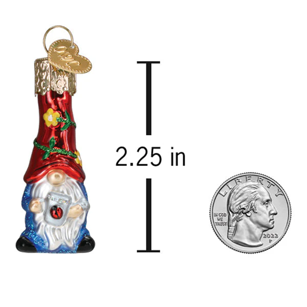 Mini Garden Gnome Ornament - Image 5