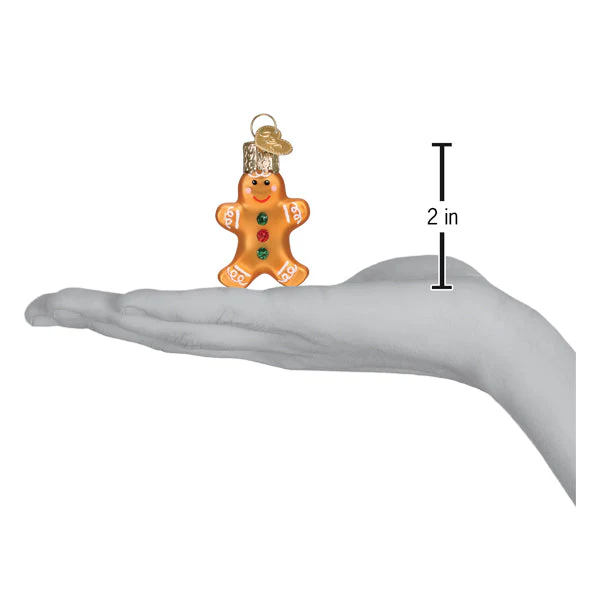 Mini Gingerbread Man Ornament - Image 5