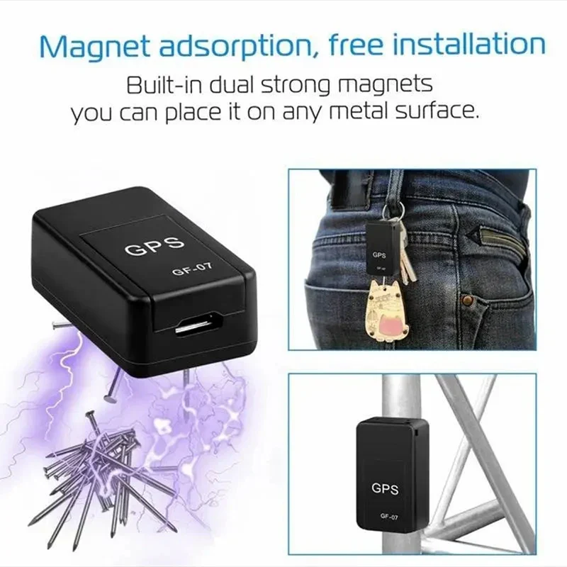 Mini GPS Tracker Magnetic Vehicle Car Motorcycle Locator Real-Time Tracking App - Image 4